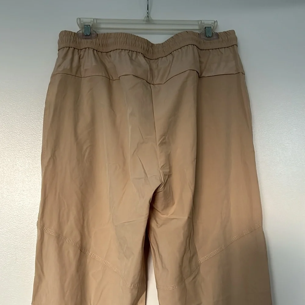 Men’s Beige Track Pants, Large, NWT